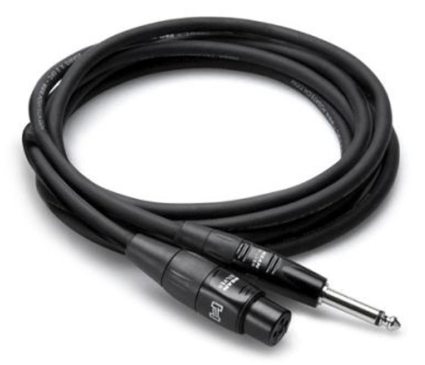 Hosa Kabel mikrofonowy PRO XLRf – TS, 3m - 1102705 - zdjęcie